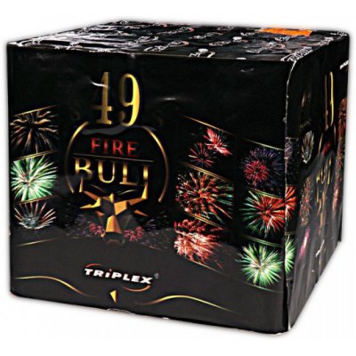Triplex Ohňostroj Fire Bull baterie 49 ran TXB499 – Zbozi.Blesk.cz