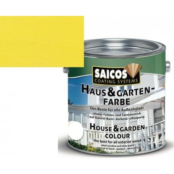 Saicos barva pro dům a zahradu 0,75 l žluť citrónová