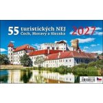 stolní 55 turistických NEJ Čech, Moravy a Slezska 22,6cm x 13,9cm, S24-27 2027 – Hledejceny.cz