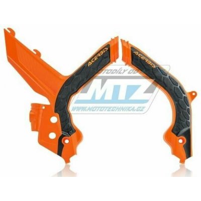 Kryty rámu KTM 150EXC+250EXC+300EXC + 250EXCF+350EXCF+450EXC+500EXC / 20-23 - barva oranžovo-černá AC0024009.209 – Hledejceny.cz