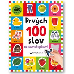 Prvých 100 slov so samolepkami - Kimberley Faria, Robyn Newton, Kate Ward