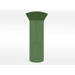 MAT GROUP Plachta krycí na zahradní topidlo pr.124/56cm, v.179cm, PE 90g/m2 – Hledejceny.cz