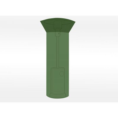 MAT GROUP Plachta krycí na zahradní topidlo pr.124/56cm, v.179cm, PE 90g/m2 – Hledejceny.cz