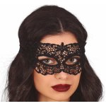Krajková maska černá – Zboží Dáma
