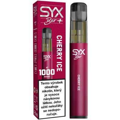 Syx Bar Cherry Ice 16,5 mg 1000 potáhnutí – Zboží Dáma