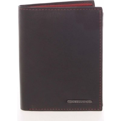 Módní pánská kožená peněženka Giacomo červená – Zboží Mobilmania