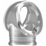 Sono No.48 Erekční kroužek a natahovač varlat průhledný, elastický kroužek na penis a varlata – Hledejceny.cz