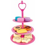 Bino Servírovací stojan se zákusky růžový – Sleviste.cz