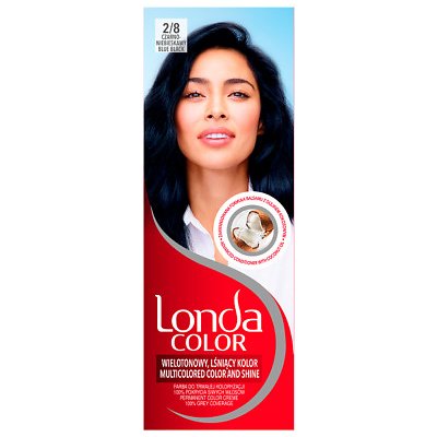 Londa Color barva na vlasy 2/8 Modročerná