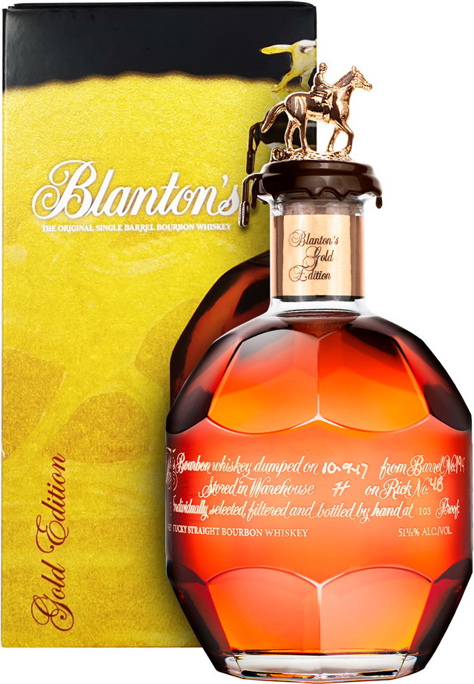 Blanton´s Single Barel Gold 51,5% 0,75 l (holá láhev)