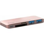 Gmobi Multi-port USB-C Hub GM-GN21B-RGold – Zboží Mobilmania