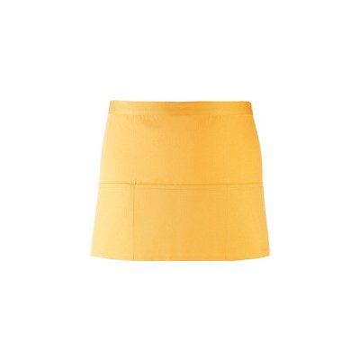 Premier Workwear Pracovní zástěra krátká s kapsami PR155 Sunflower Pantone 136c 60x33cm – Hledejceny.cz
