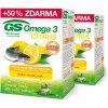 Doplněk stravy na srdce, žílu, krevní oběh GS Omega 3 Citrus 2 x 150 kapslí