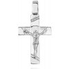 Přívěsky Olivie Stříbrný přívěsek Křížek s Ježíšem 4191