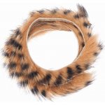 Hends Proužky Králičí Kůže Zonker Barred Brown Black 4 mm – Hledejceny.cz