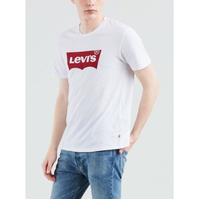 Levi's pánské tričko s potiskem bílé