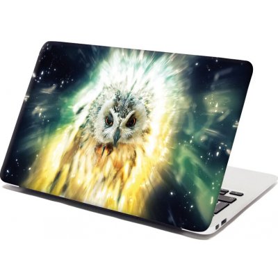 Sablio Samolepka na notebook Sova - 29x20 cm – Zboží Živě