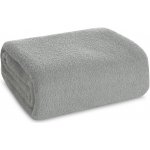 Mybesthome Přehoz na křeslo sedačku KARIN stříbrná 70 x 160 cm – Zboží Dáma