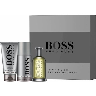 Hugo Boss Boss No.6 Bottled EDT 100 ml + sprchový gel 150 ml + deospray 150 ml dárková sada – Hledejceny.cz