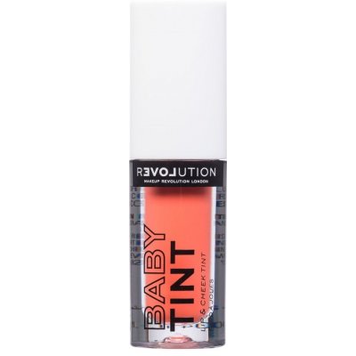 Revolution Relove Baby Tint Lip & Cheek Tint Coral 1,4 ml – Zboží Dáma