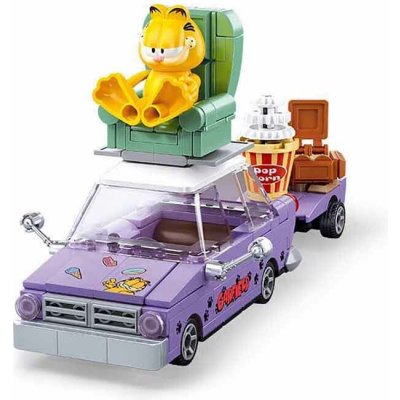 Sluban B1222 Garfieldova bláznivá jízda – Zboží Dáma