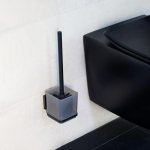 Wenko Quadro WC štětka černá – Hledejceny.cz
