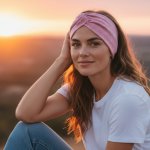 Ebbie Bavlněná Puntíky na staroržové – Zboží Mobilmania