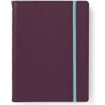 Filofax Notebook Neutrals A5 Plum – Zboží Živě