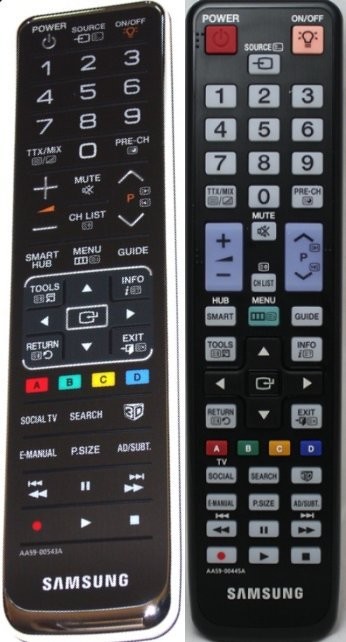 Samsung AA59-00543A Dálkové ovládání pro řadu D - NELZE.  -  Originální příslušenství Samsung