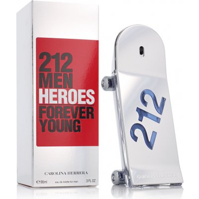 Carolina Herrera 212 Men Heroes Forever Young toaletní voda pánská 90 ml – Zboží Mobilmania