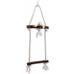 Bird Jewel závěsná dřevo a provaz 15 x 50 cm – Zboží Dáma