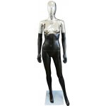 Dámská figurína stříbrno-černá 1A – Zboží Dáma