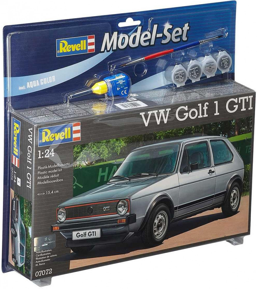 Revell Plastikový model auta 67072 VW Golf 1 GTI sada 1:24
