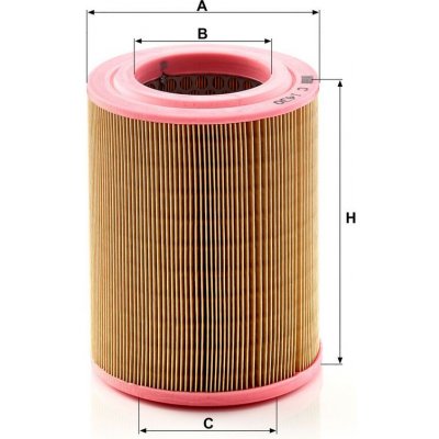 MANN-FILTER Vzduchový filtr MANN C1430 (MF C1430) – Hledejceny.cz