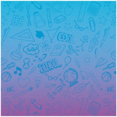 OxyBag Ubrus do výtvarné výchovy Ombre girl 7-50226 – Zboží Dáma