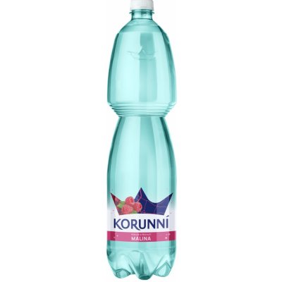 Korunní malina perlivá voda 6 x 1,5 l – Hledejceny.cz