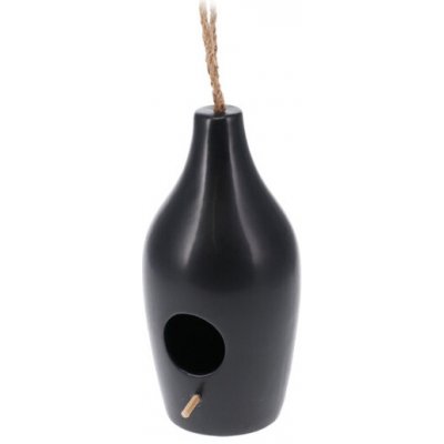 H&L Keramická ptačí budka Modern černé 095001130 – Hledejceny.cz