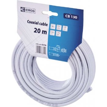 EMOS Koaxiální kabel CB130, 20m 2305120040