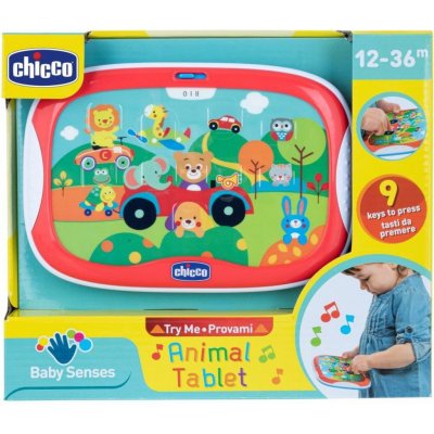 Chicco Dětský tablet 19 cm x 13 cm – Zbozi.Blesk.cz