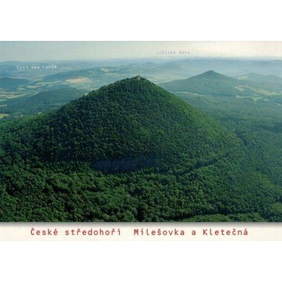 Pohlednice Milešovka a Kletečná – Sleviste.cz