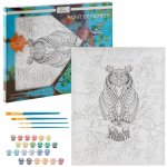 Grafix Malování podle čísel Sova – Zboží Dáma
