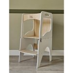 YokoTower Montessori učící věž 3v1 s tabulí bílá – Hledejceny.cz