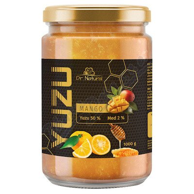 Dr.Natural YUZU Mango+med 1000g – Hledejceny.cz