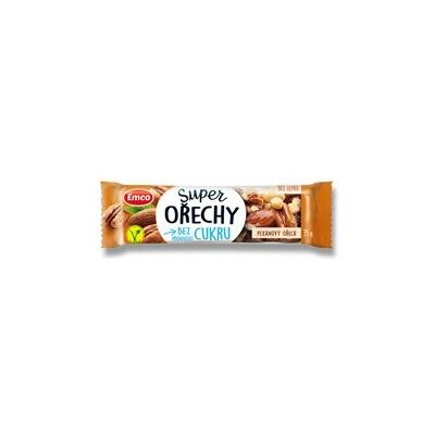 Emco Super Ořechy ořechová tyčinka pekanové ořechy 35 g – Sleviste.cz