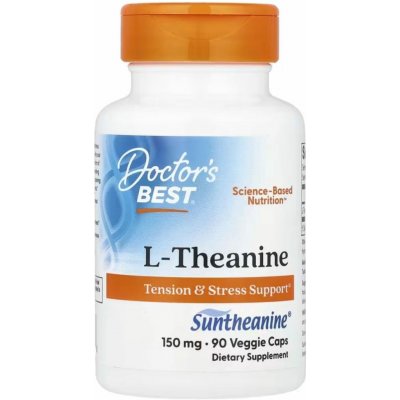 Doctor's Best L-Theanine with Suntheanine 150 mg 90 Veggie kapslí – Hledejceny.cz