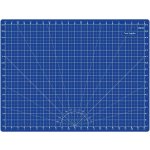 STRIMA Řezací podložka na látky, patchwork TEXI BLUE M, samosvorná, modrá, 60x45cm, vel. M , tloušťka 3mm – Sleviste.cz