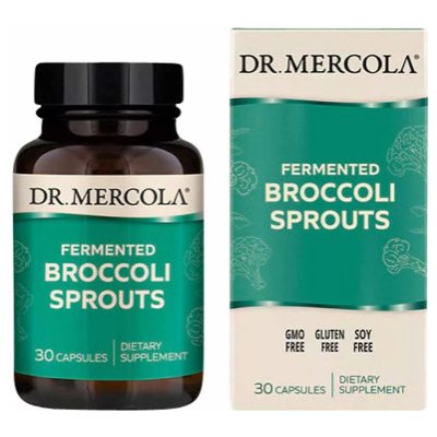 Dr.Mercola Fermentované brokolicové klíčky 30 kapslí