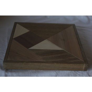 Tangram větší exotické dřevo