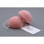 Konjac houbička obličejová růžová – Zboží Dáma