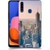 Pouzdro a kryt na mobilní telefon Samsung Pouzdro ACOVER Samsung Galaxy A20s s motivem Chicago